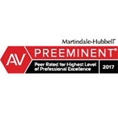 Rated for Highest Level of Professional Excellience 2017